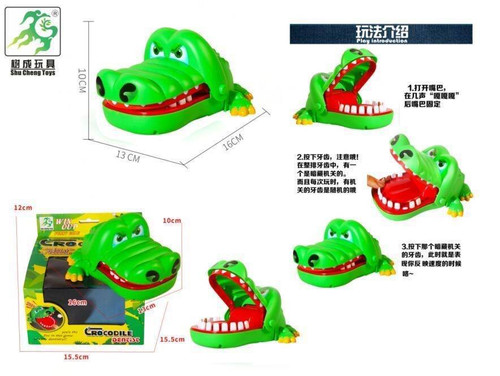 بازی فکری کروکودیل دندانپزشک | بازی هیجانانگیز Crocodile Dentist کودک