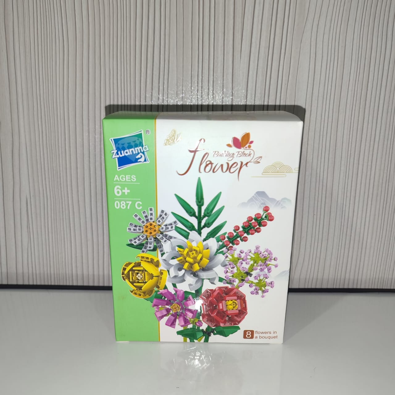 لگو ساختنی گل‌های تزئینی Flower Bouquet | پازل سه‌بعدی و ساختنی خلاقانه کودک
