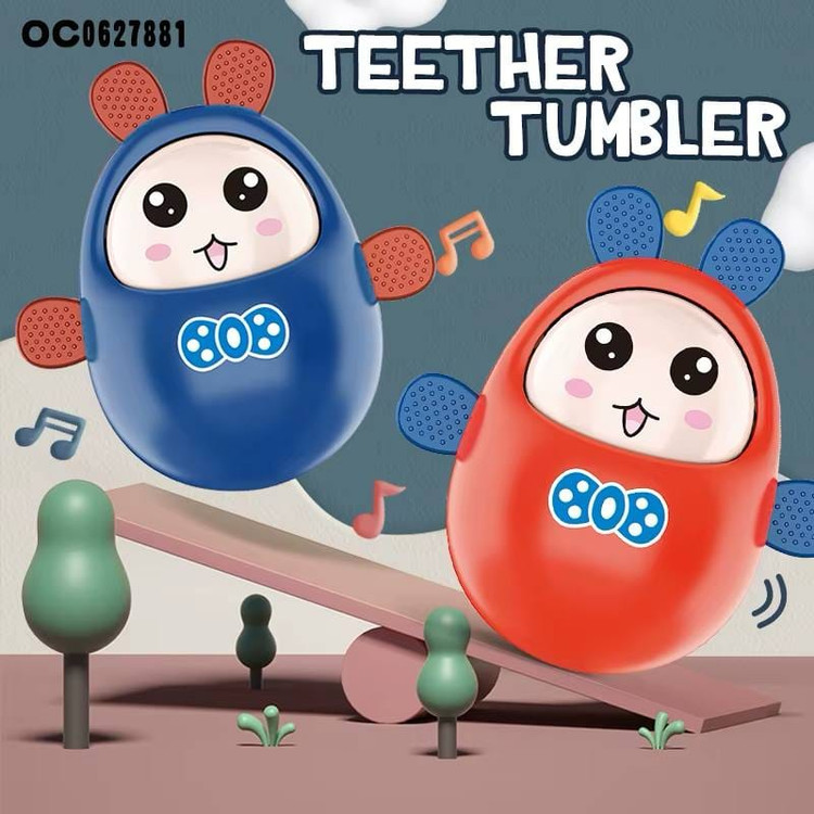اسباب بازی تعادلی موزیکال هپی تامبلر آبی (Happy Tumbler)