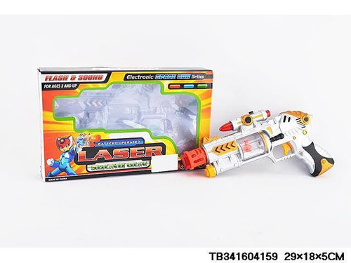 تفنگ لیزری موزیکال Laser Shooting Gun با نور و صدا