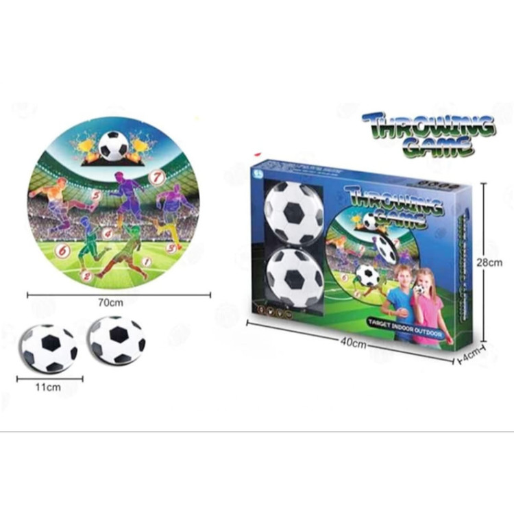 بازی هدفگیری چسبان مدل Throwing Game طرح فوتبال