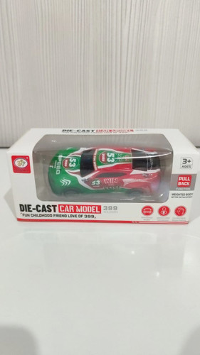 ماشین فلزی عقبکش مسابقهای Die-Cast مدل 399