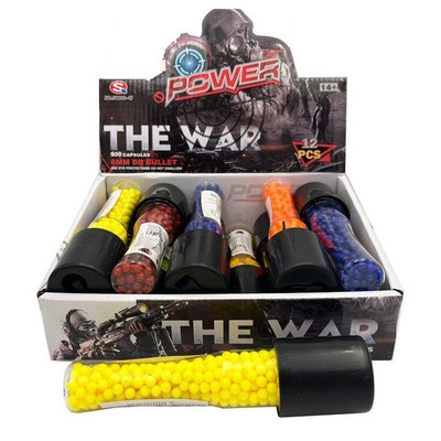 تیر پلاستیکی ۶ میلی‌متری تفنگ اسباب‌بازی مدل The War بسته 500 عددی